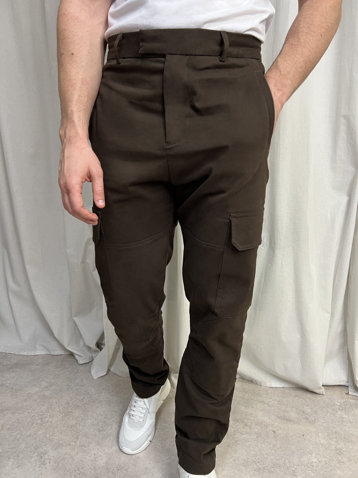 Relaxed Cargos - Brown