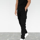 Relaxed Cargos - Black