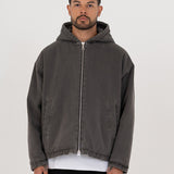 Worker Hooded Jacket