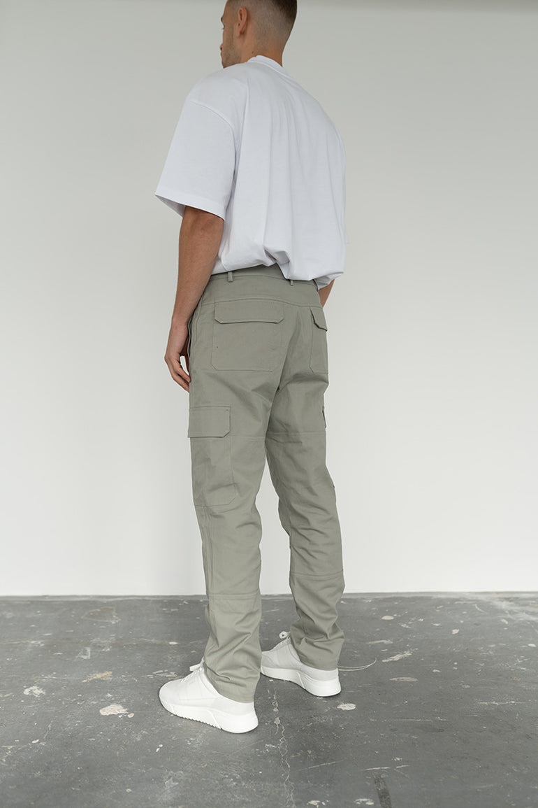 Relaxed Cargos - Stone